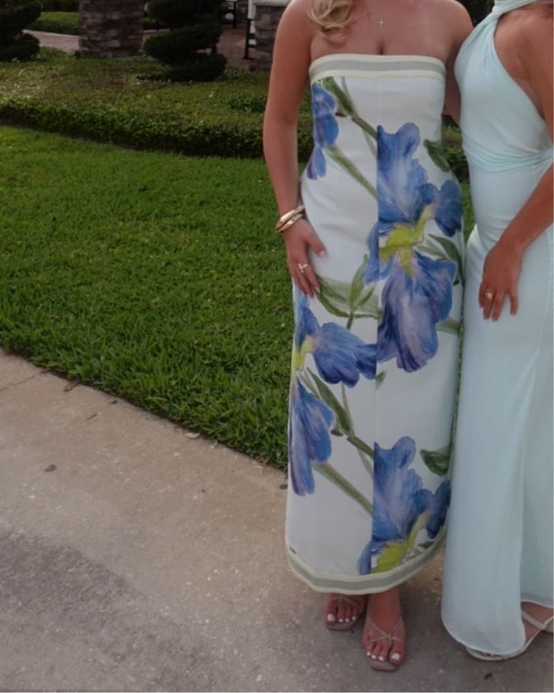 Significant Other Tess Floral Midi Dress - Image 3