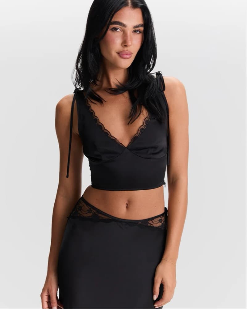 Sasha Therese Valentina Set In Black  - Image 2