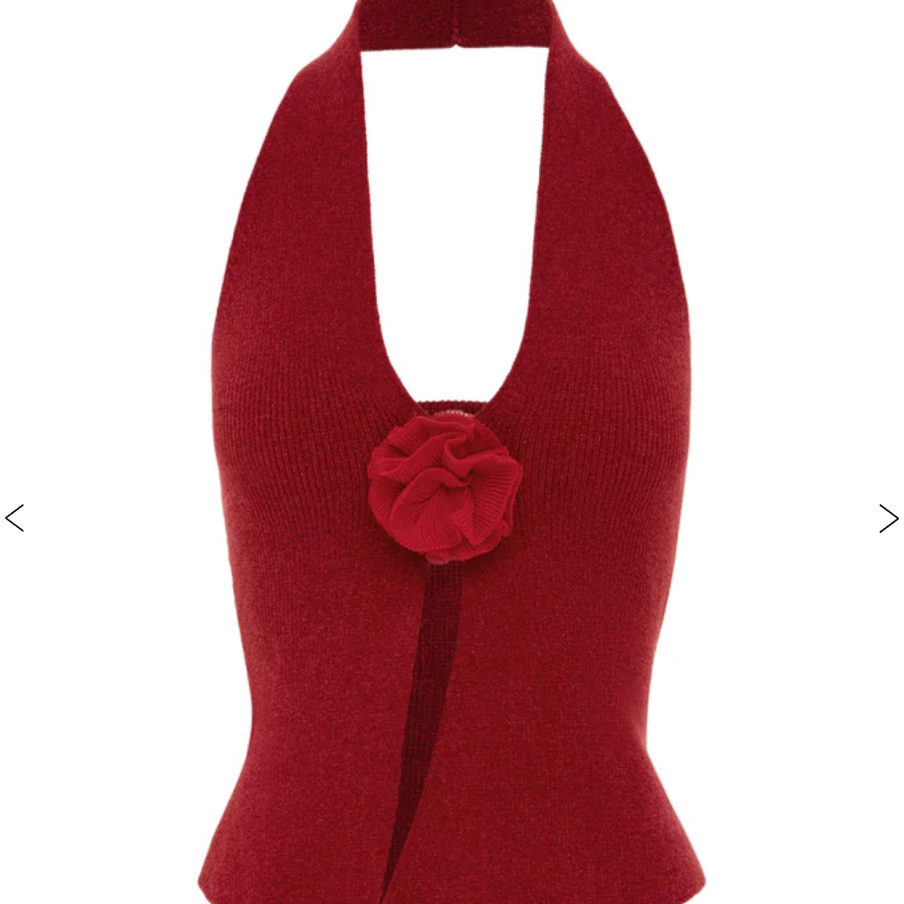 With Jean Rose Top In Red - Image 1