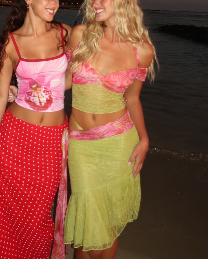Outcast Pink and Green Set - Image 1