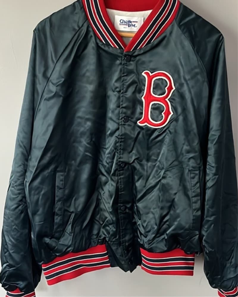 Boston Red Sox Vintage Bombers - Image 4