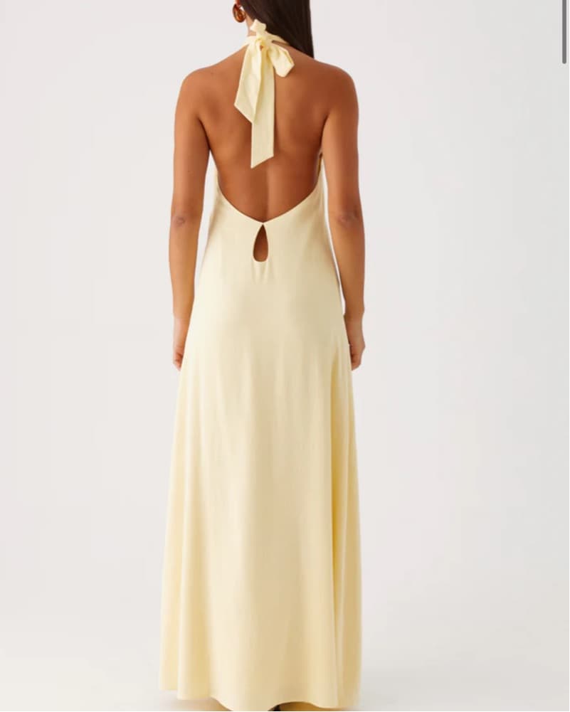 Golden Child Linen Maxi - Image 2