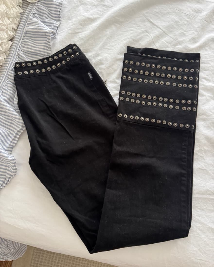 Vintage Moschino Studded Pants - Image 3