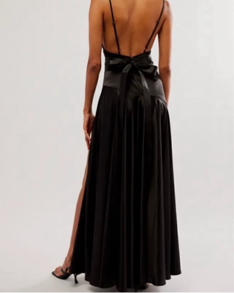 Bronx and Banco Leo Dress In Black - Image 3