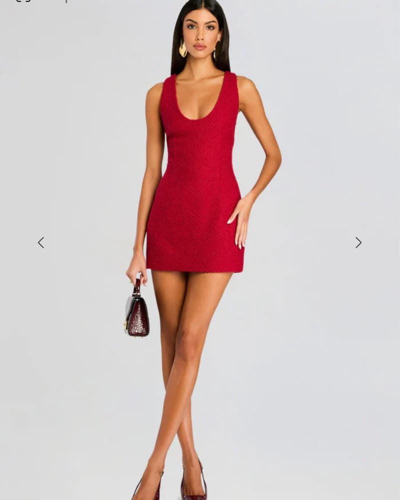 Seroya- HARLOWE BOUCLE MINI Dress - Image 2