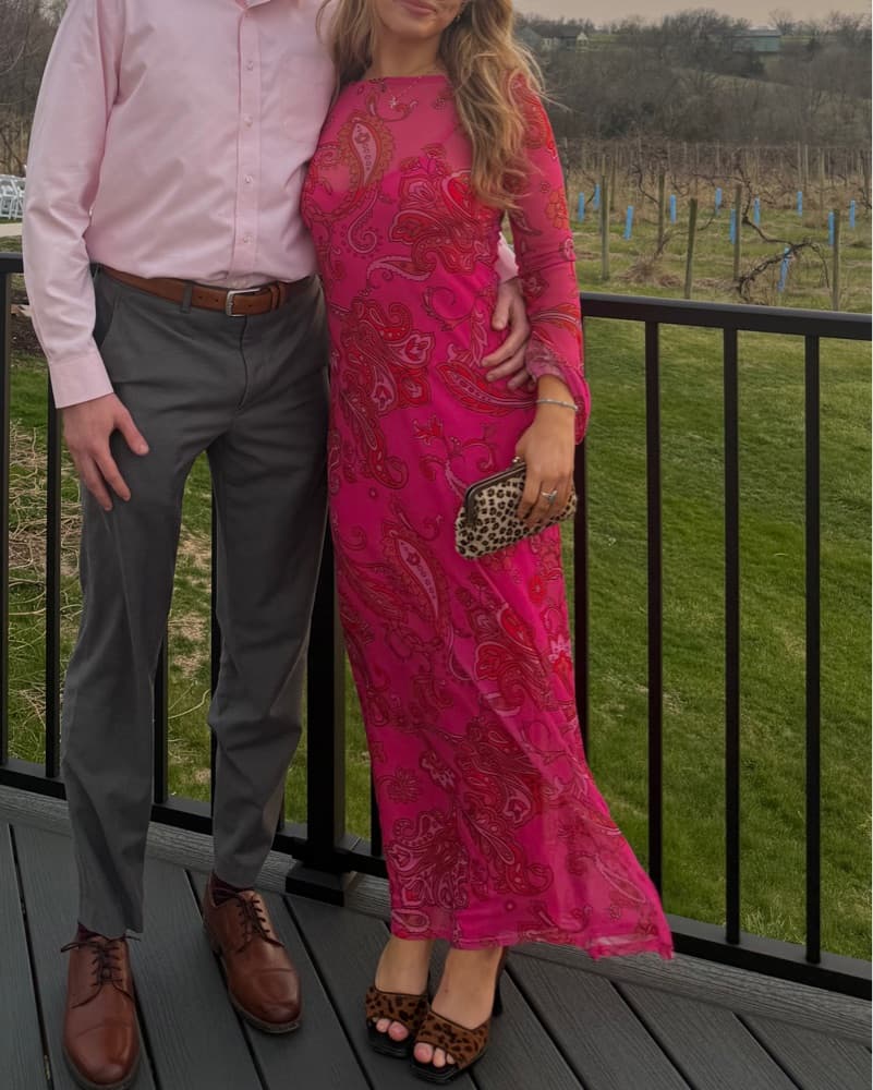 Never Fully Dressed Paisley Dress - Image 1