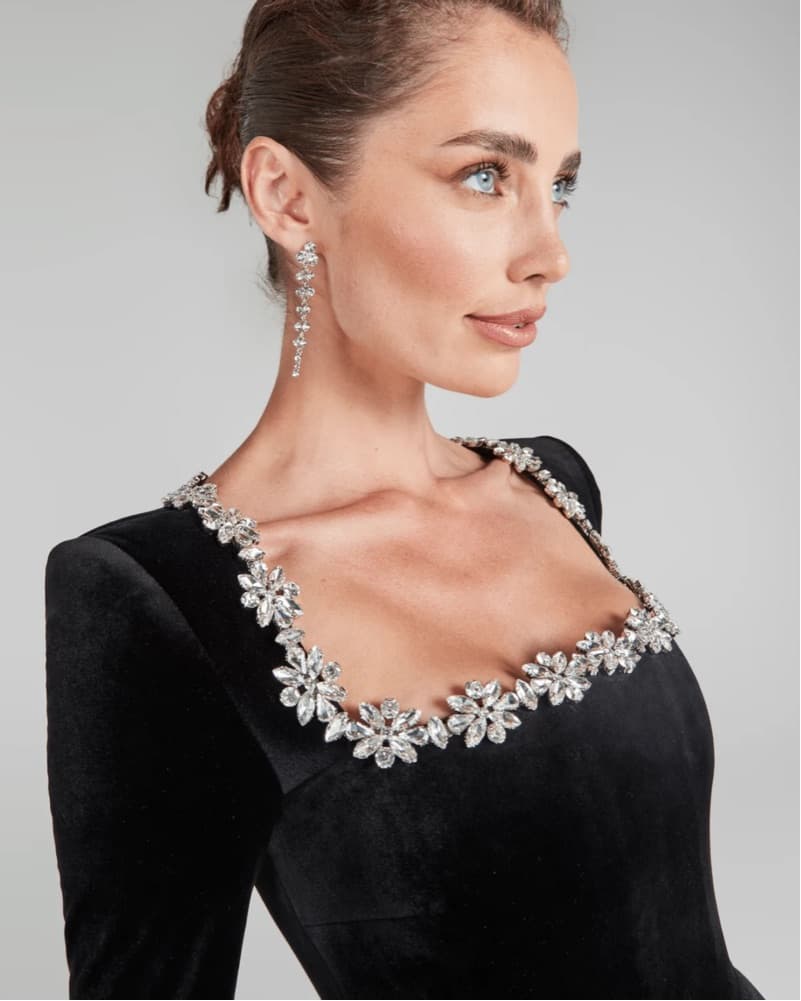 Nadine Merabi Kimberly Black Dress - Image 4