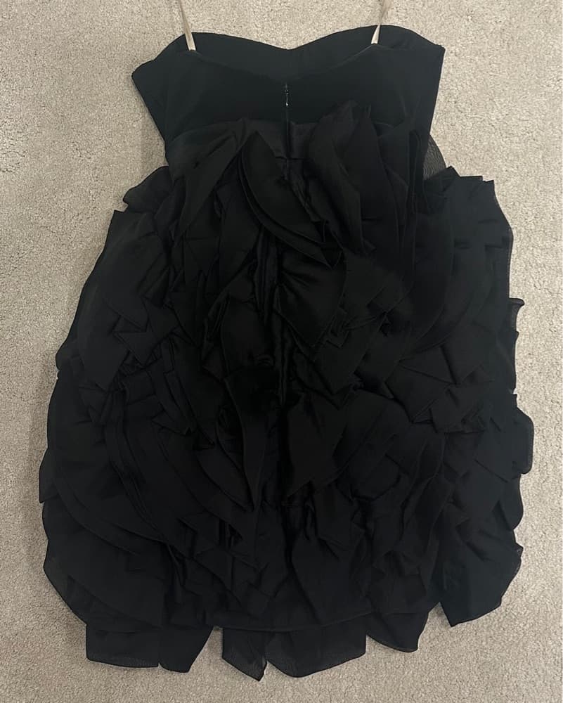 Mini Strapless Bubble Dress  - Image 2