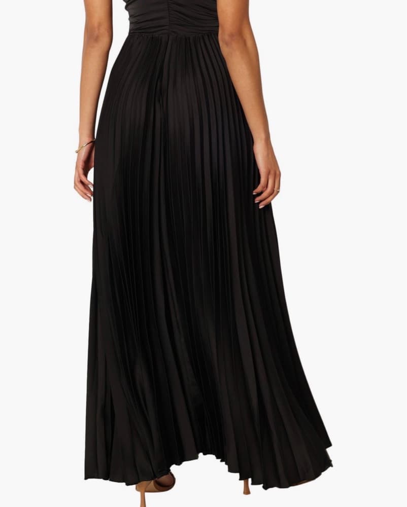 Petal & Pup Naira Pleated Maxi Dress - Image 2