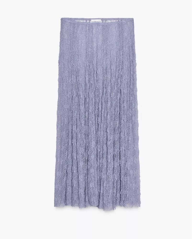 Long Lace Skirt - Image 4
