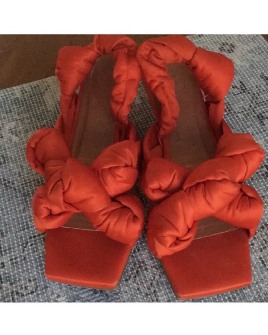 Ganni - Satin Heel - Image 3