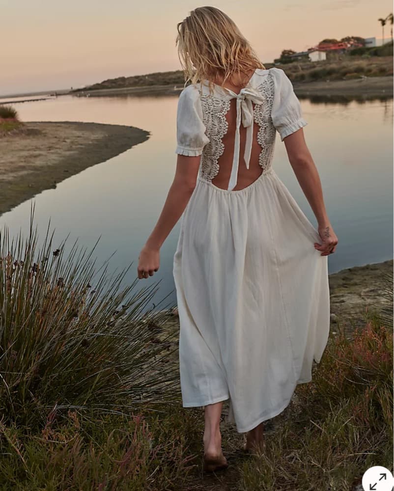 Free People Lace SOLD OUT Midi Dress - Image 4