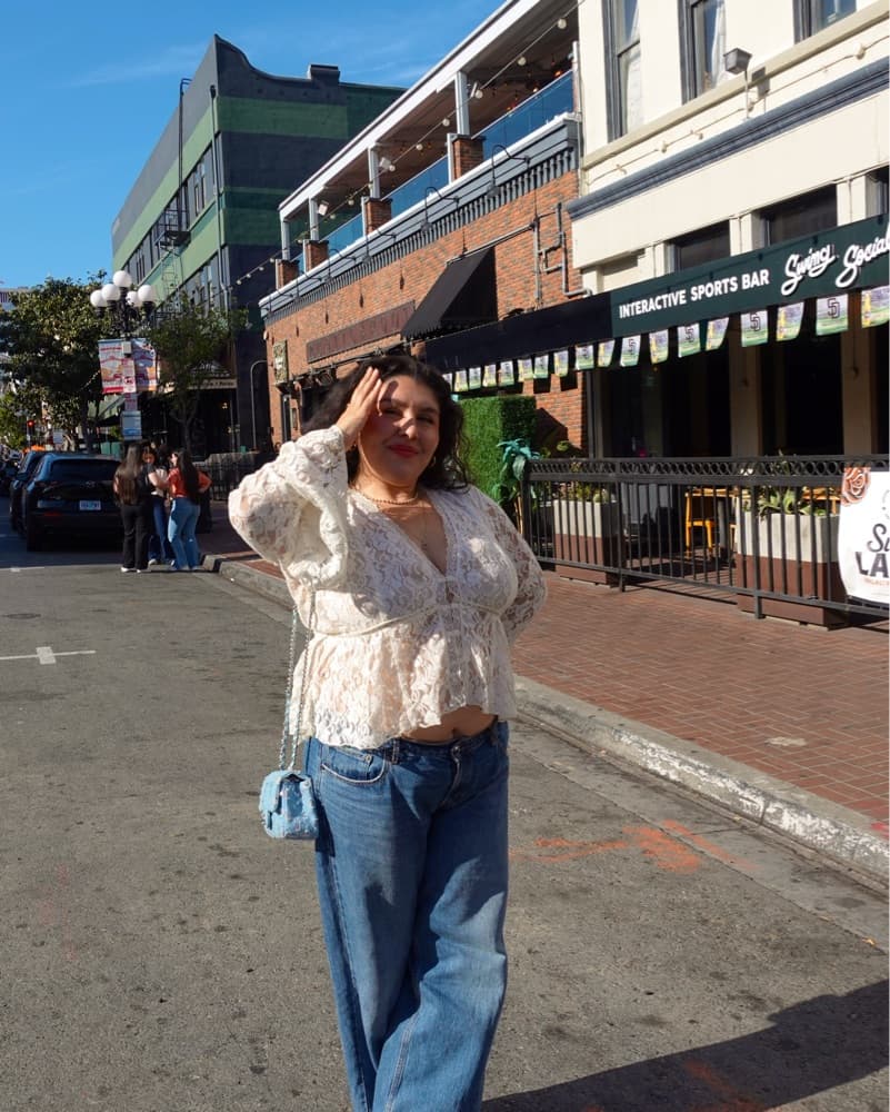 Lace Free People Top - Image 4