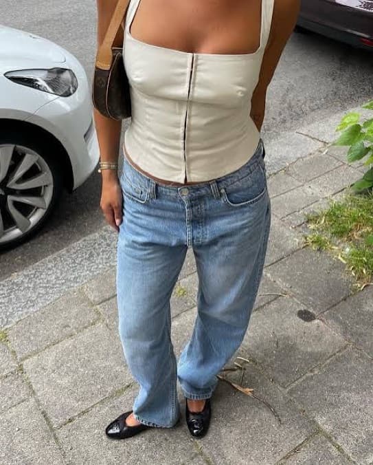 Orseund Iris Minimal Bustier Top - Image 1