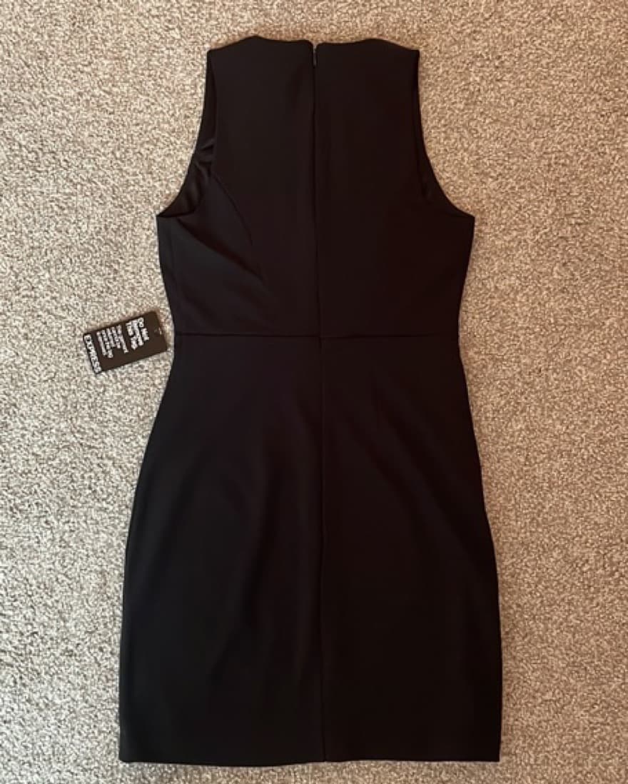 Express Black Mini Dress - Image 3