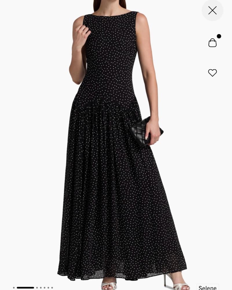 Reformation Camella Polka Dot Dress - Image 1