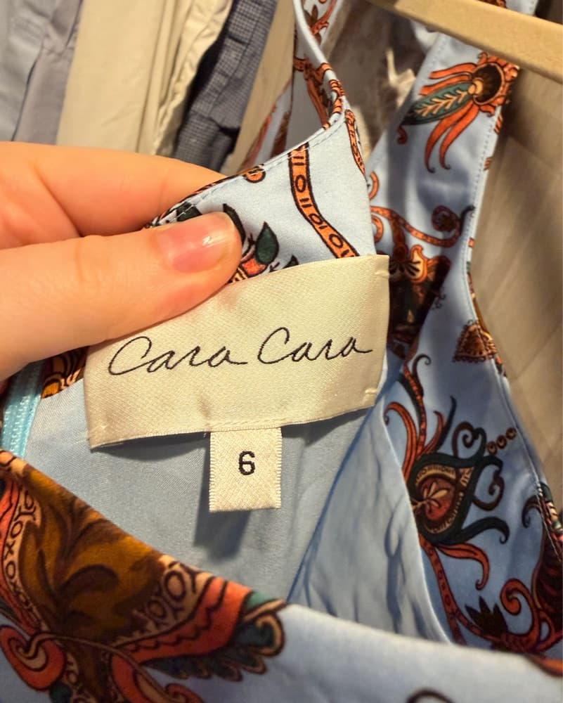 Cara Cara Mini Paisley Print Dress - Image 4