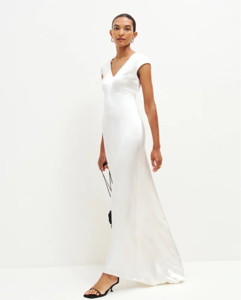 Reformation Genna Silk Gown - Image 1