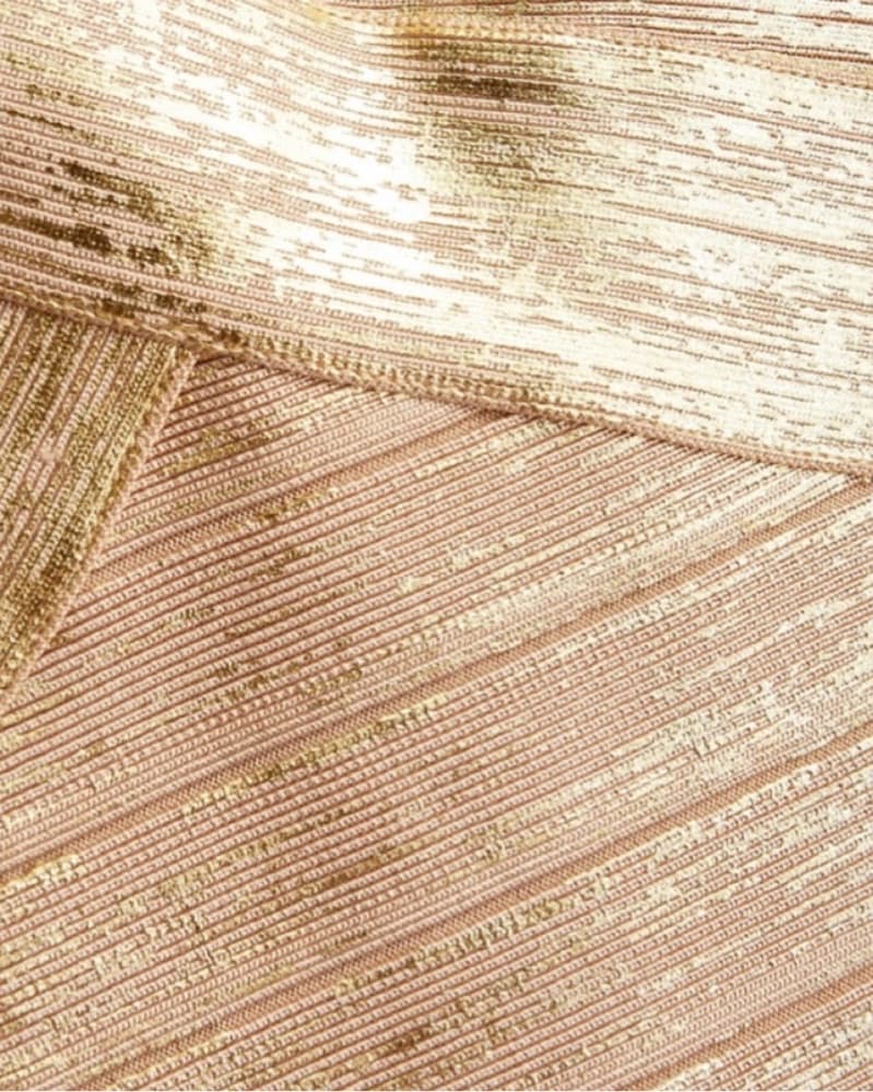 Herve Leger Gold Foil Bandage Mini - Image 4