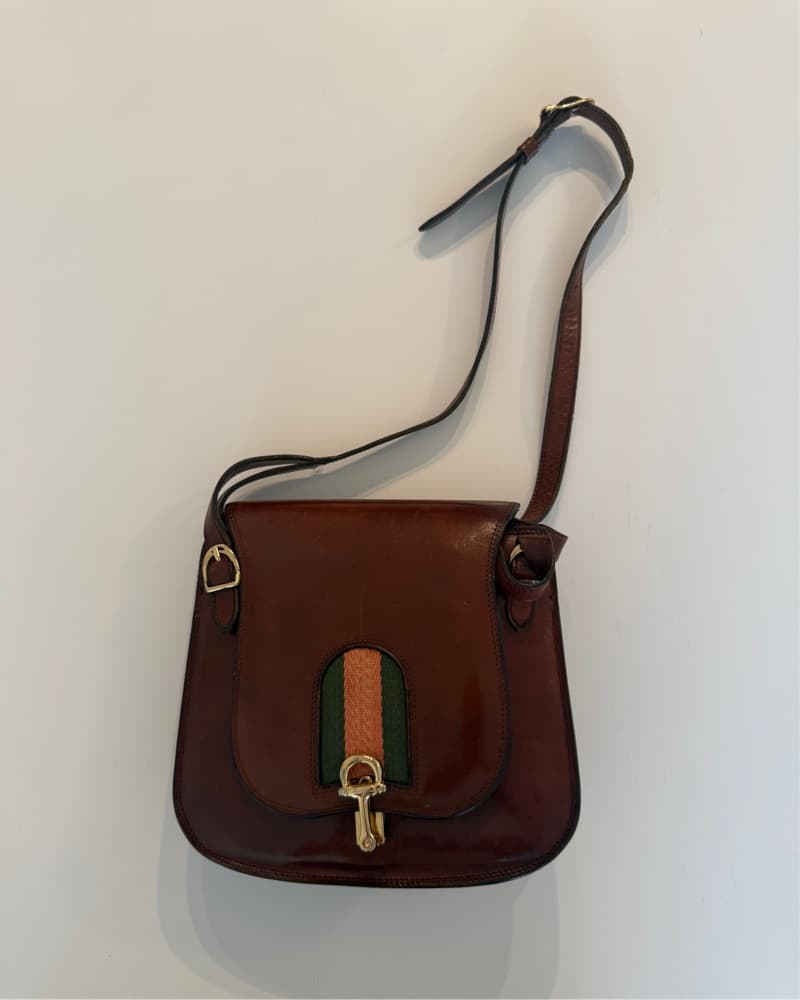 Italian Leather Crossbody  - Image 2