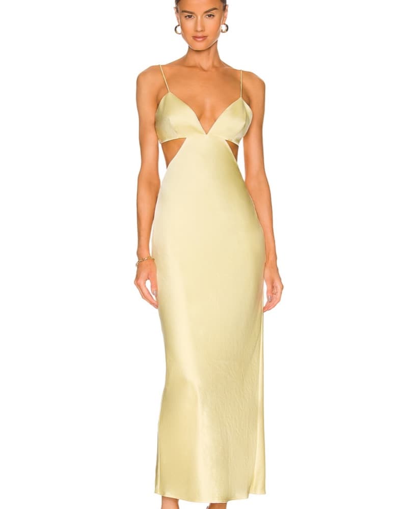 Butter Yellow Dress - Image 1