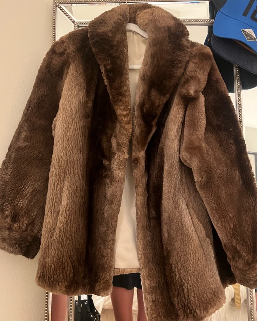 Vintage Fur Coat - Image 1