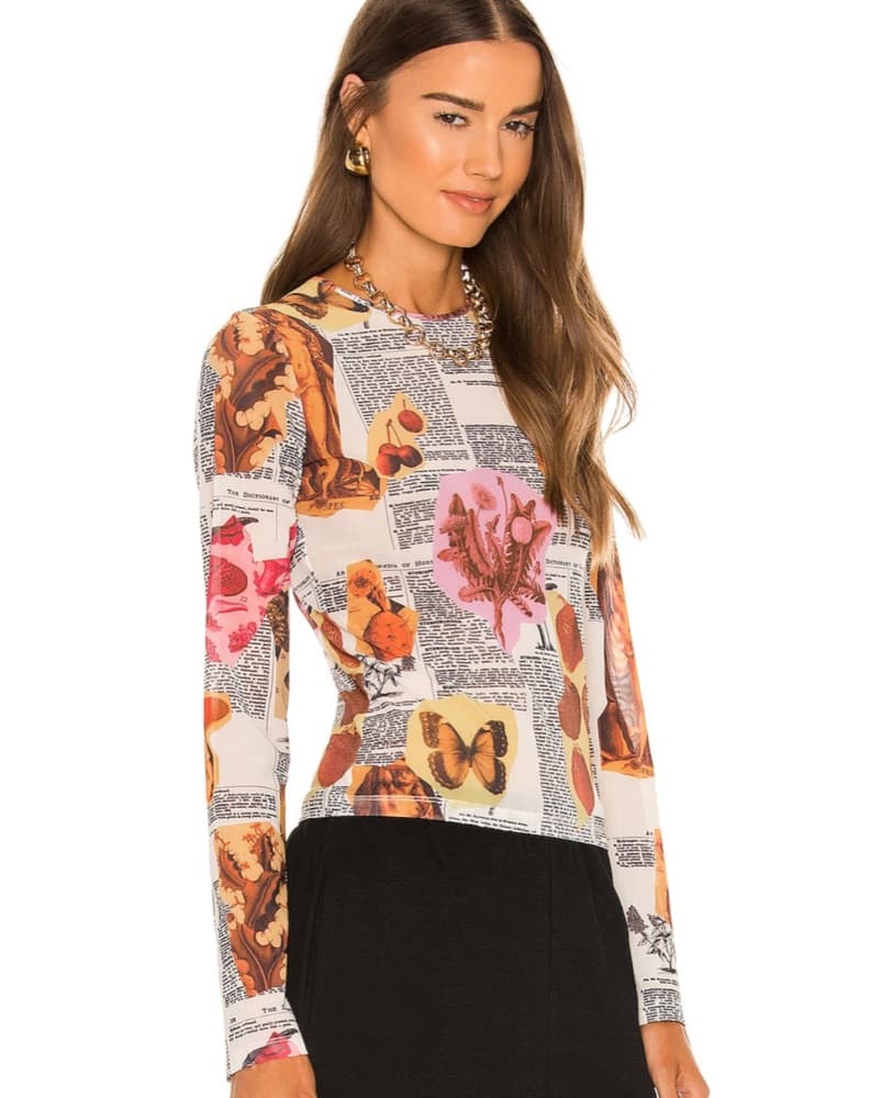 Fun Miaou Print Top - Image 2