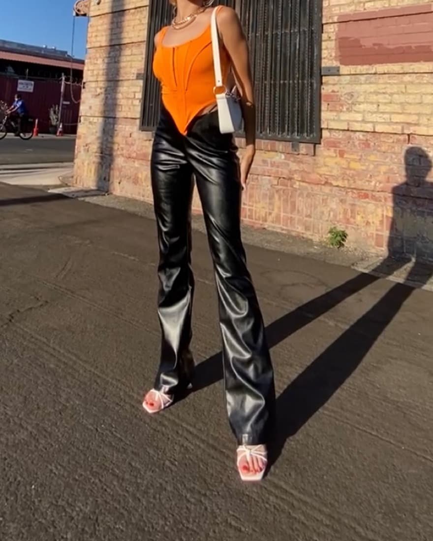 I Am Gia Zoey Criss Cross Wrap Leather  - Image 3