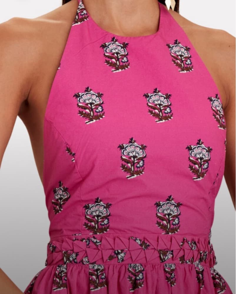 RHODE Salena Halter Dress - Image 2