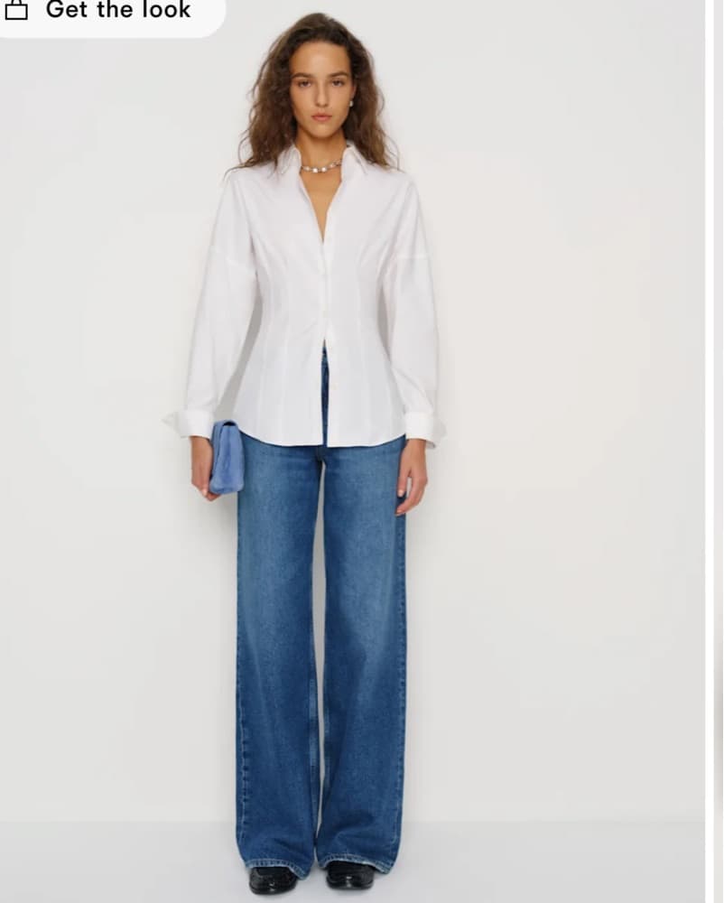 Reformation Fitted Button Up - Image 2