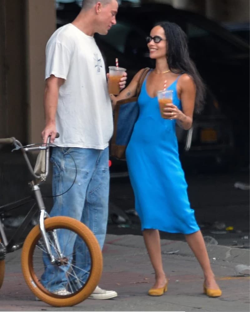 Araks Blue Slip Dress - Image 1