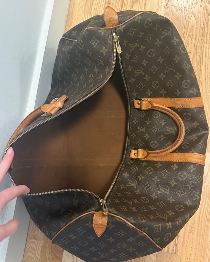 Louis Vuitton Monogram Canvas Duffle Bag - Image 3