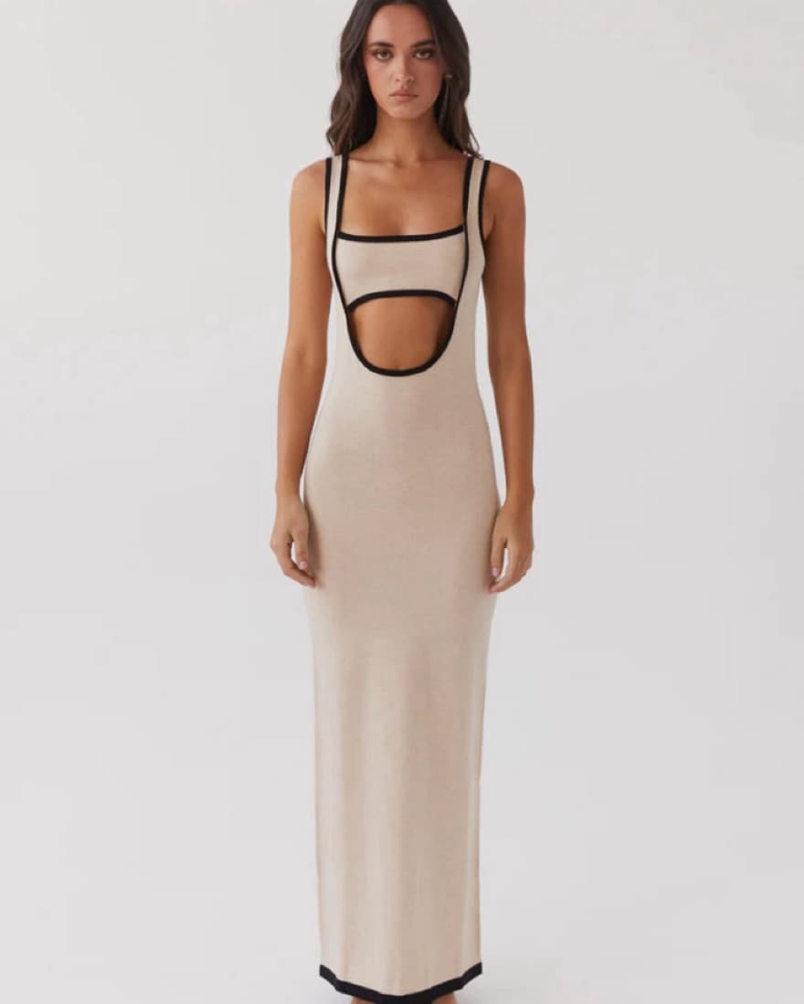 Peppermayo Lost In Paris Maxi Dress - Image 1