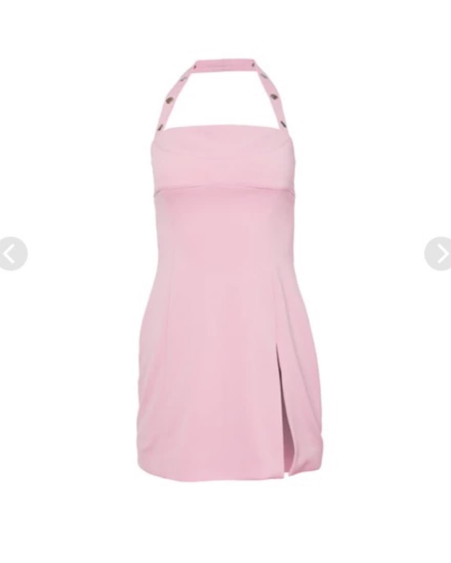 Fleur Du Mal Snap Halter Mini Dress 🎀 - Image 2