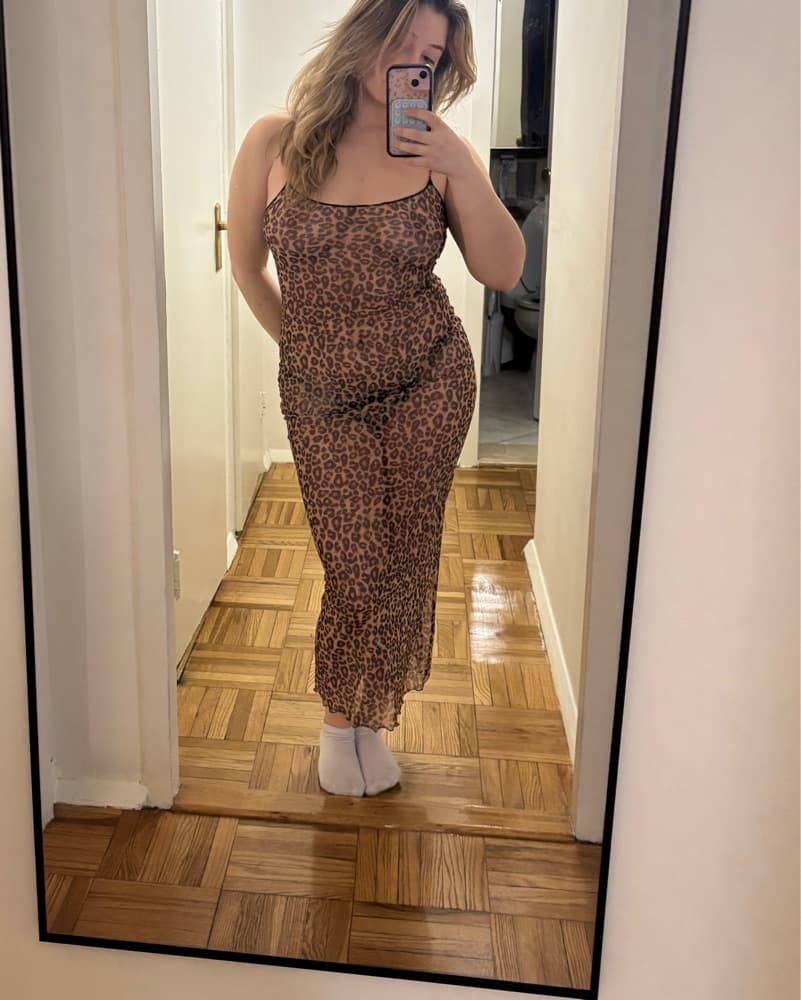inamorata cheetah print dress  - Image 2