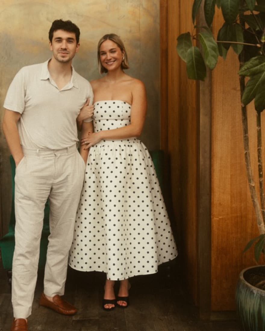 Self-Portrait Polka Dot Midi Dress - Image 4