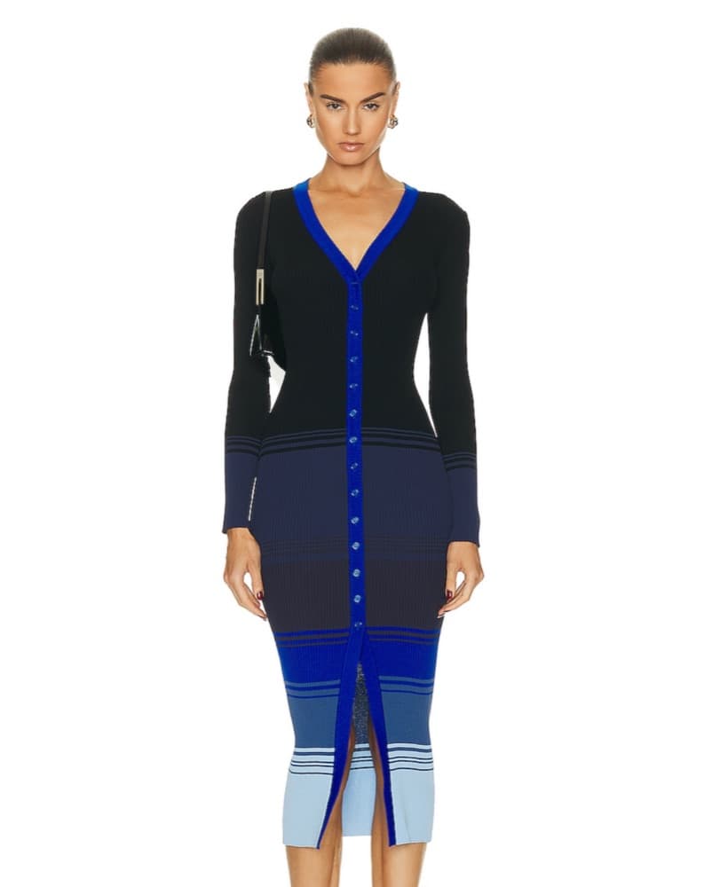 STAUD Shoko Dress - Midnight - Image 1