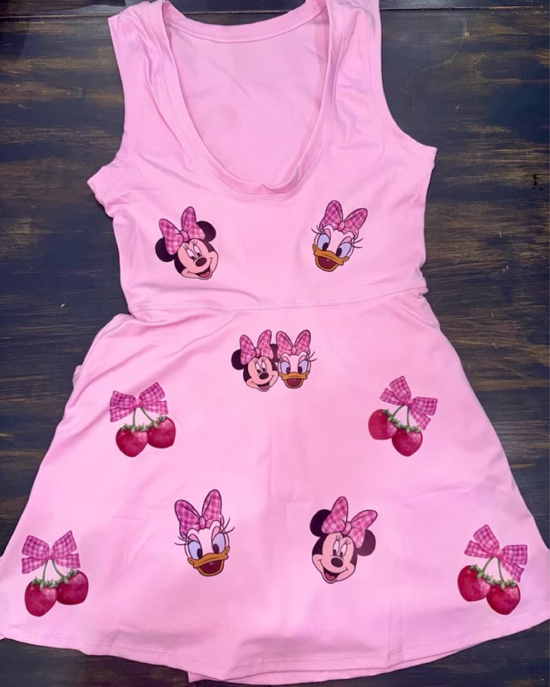 Minnie Mouse & Daisy Duck Tennis Dress - Image 3