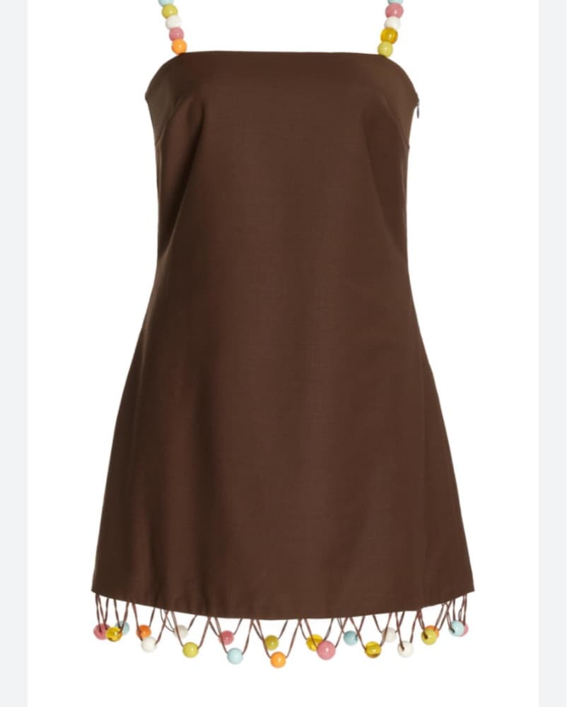 Siedres Beaded Mini Dress  - Image 1