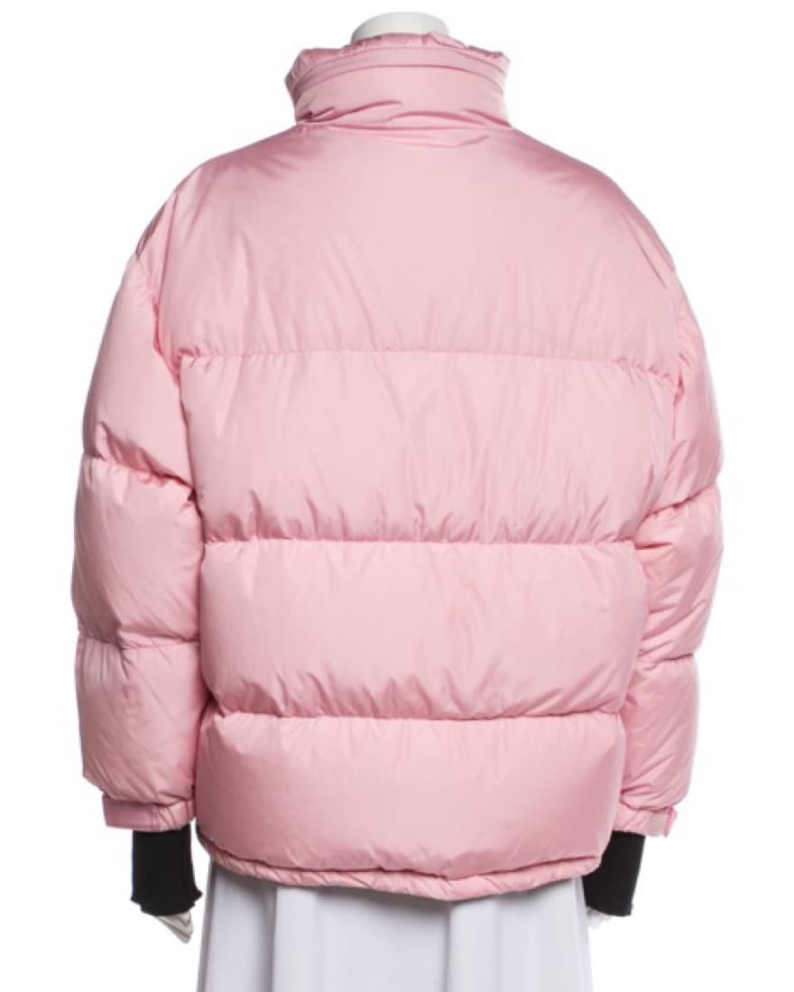 Prada Puffer Pink Jacket - Image 3