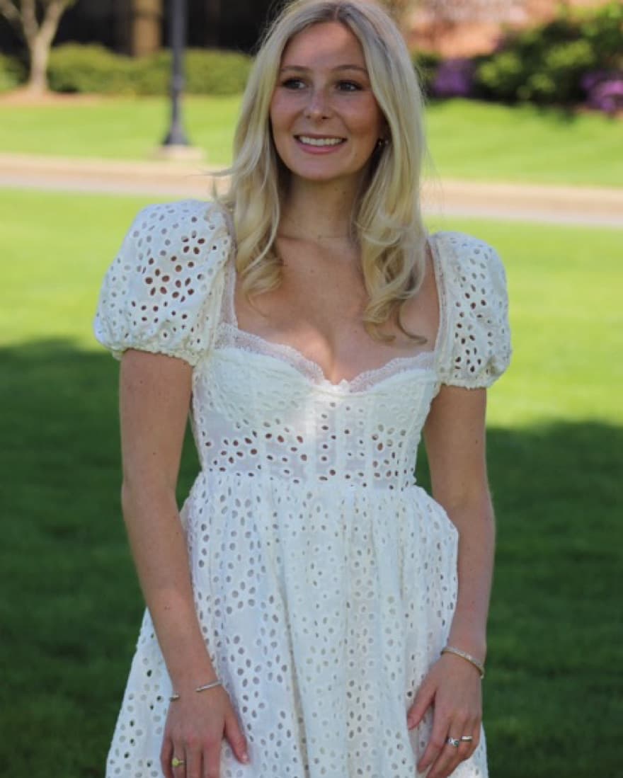 White Eyelet Dress - For love And lemons - Image 4