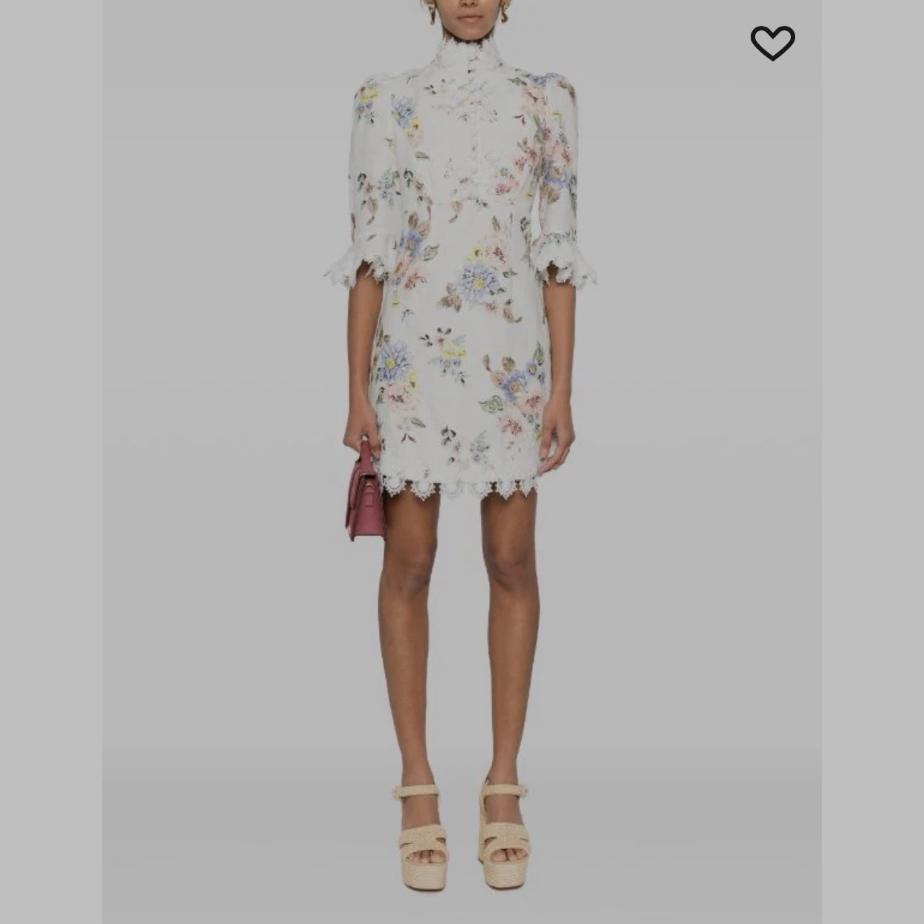 Zimmermann Appliqué Floral Print Dress - Image 2