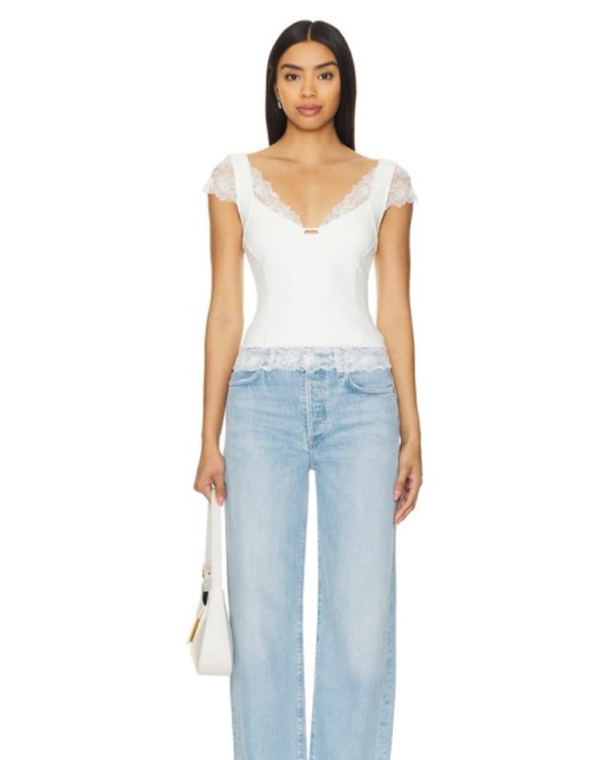 Free People Better Not Cami In Ivory - Image 3