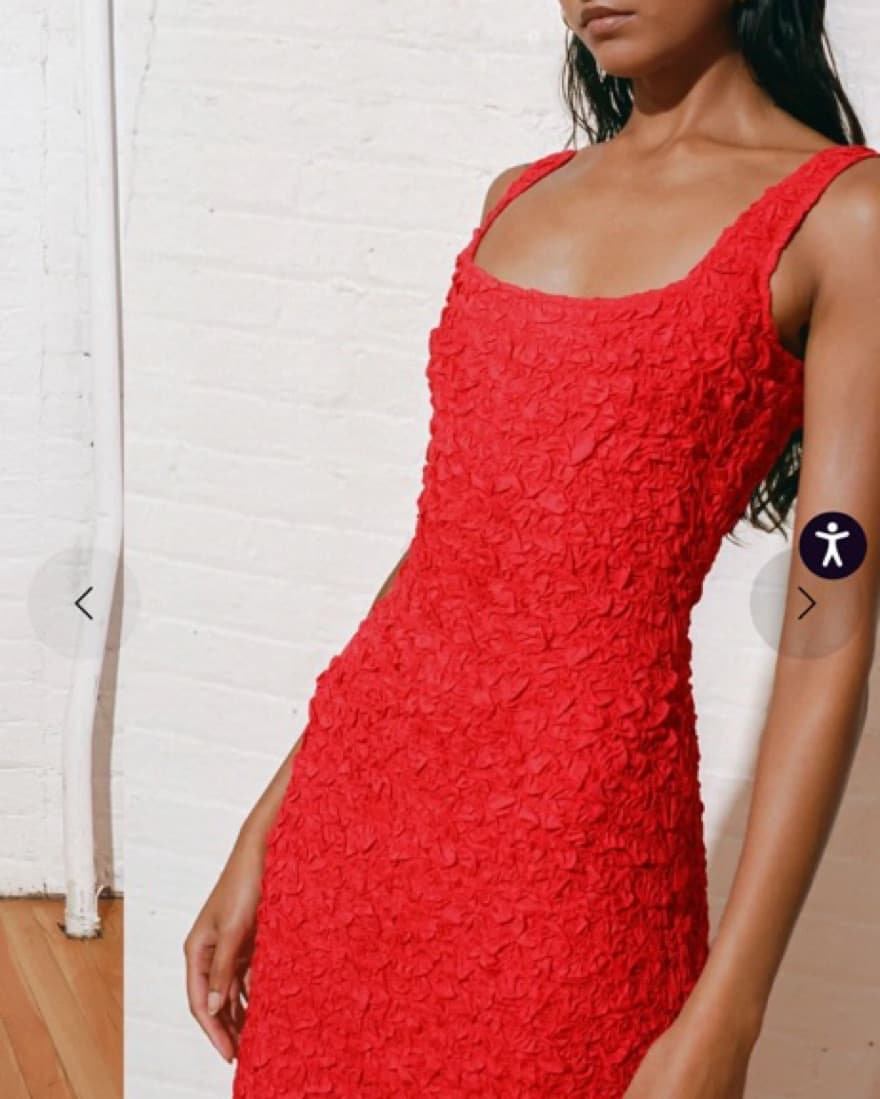 Mara Hoffman Red Dress - Image 4