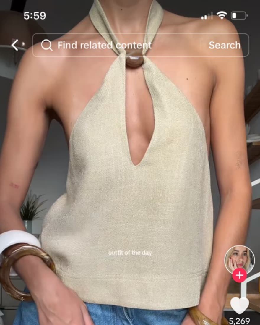 sezane lelio top  - Image 1