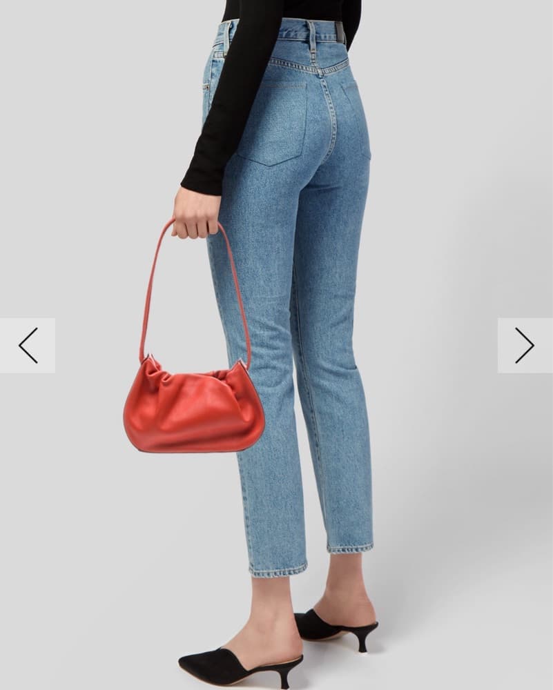 Cherry Red Staud Shoulder Bag - Image 1