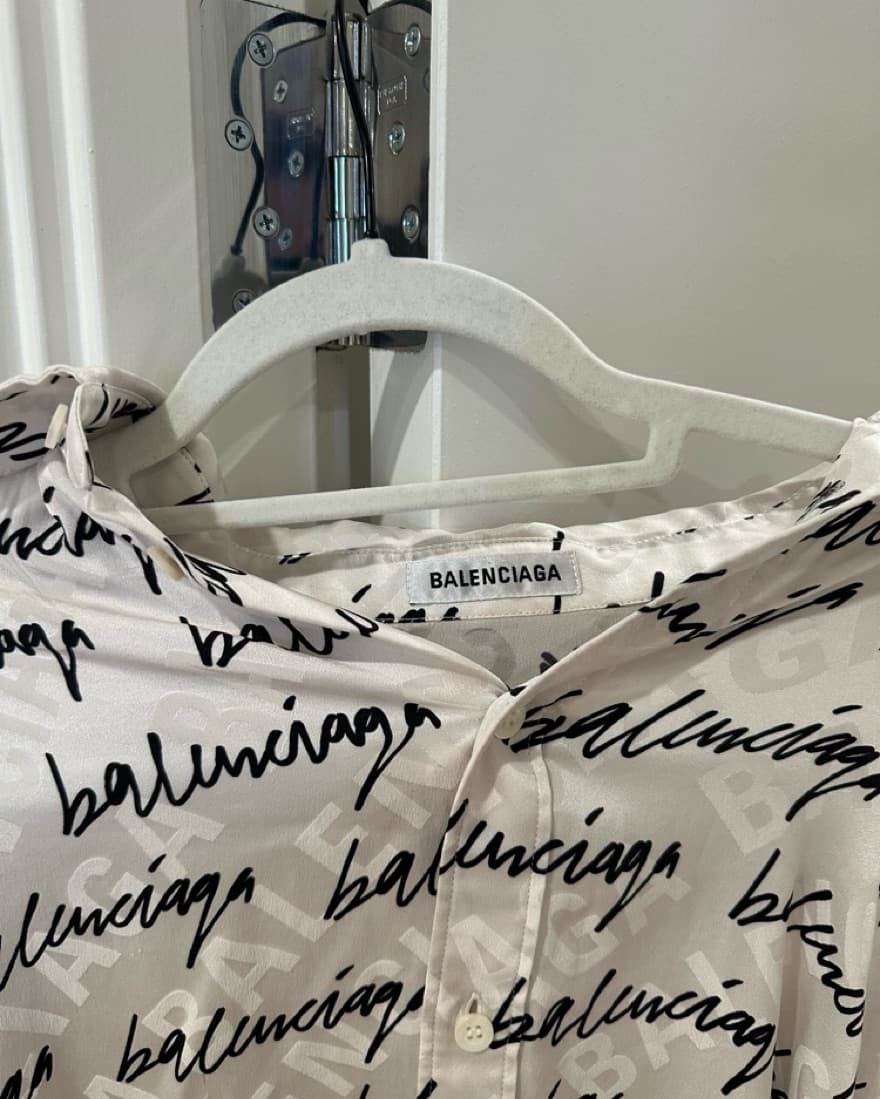 Balenciaga Scribble Blouse - Image 4