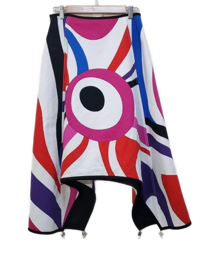 Pucci Denim Skirt - Image 2