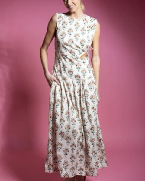 Auga Bendita Otono Midi Dress  - Image 3