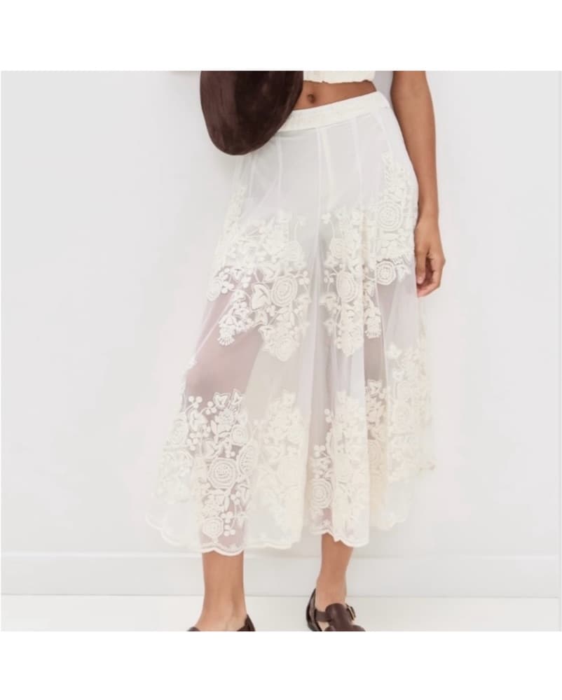 SEA New York Arielle Lace Flared Pants  - Image 1